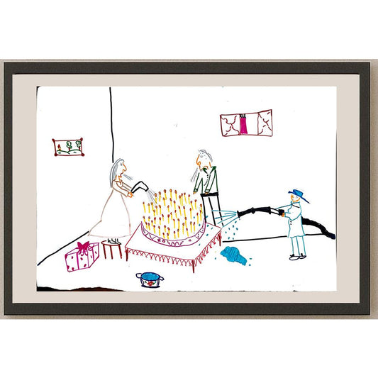 Kristina Cretkovic 29x21cm Orijinal Karikatür BOD04037