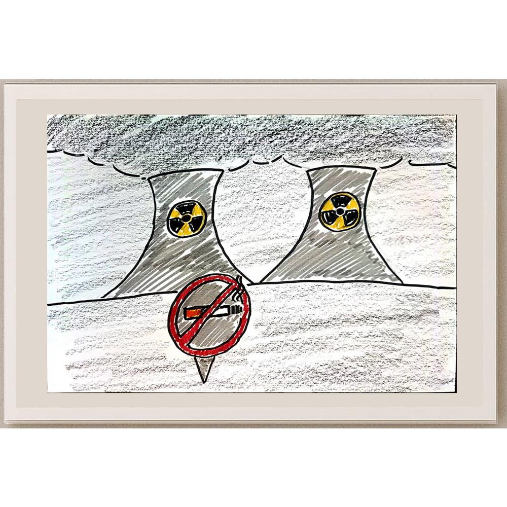 Arsen Lalic 23x17cm Orijinal Karikatür BOD04039