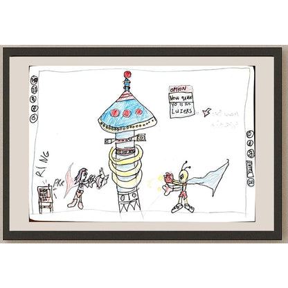 Mihajlo Lazic 29x21cm Orijinal Karikatür BOD04040