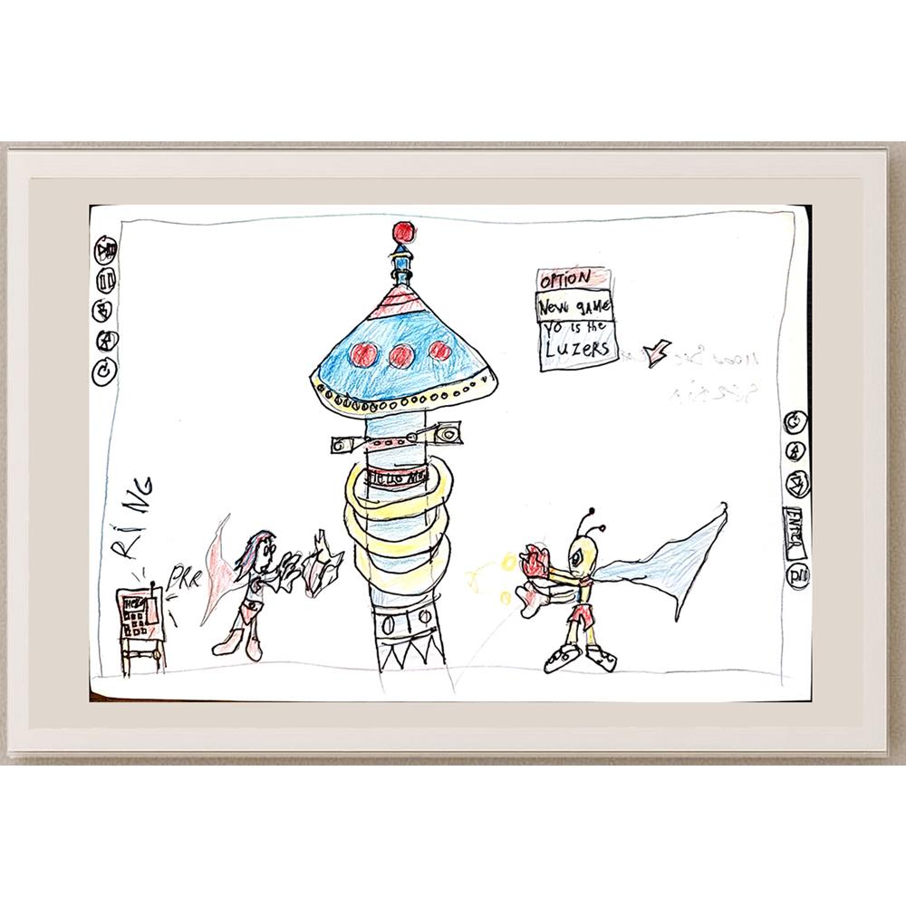 Mihajlo Lazic 29x21cm Orijinal Karikatür BOD04040