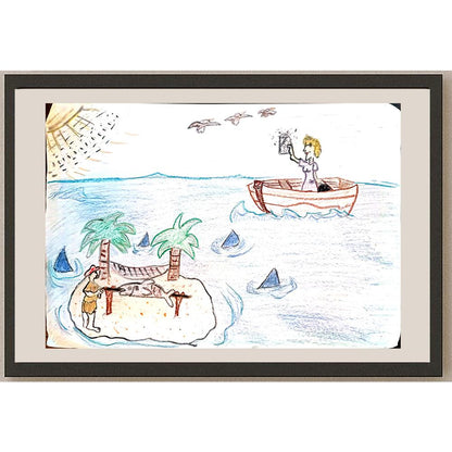 Danijela Andric 33x21cm Orijinal Karikatür BOD04042