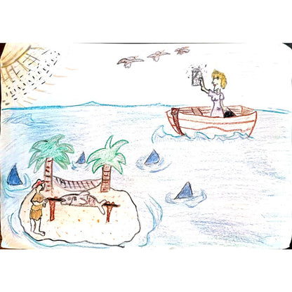 Danijela Andric 33x21cm Orijinal Karikatür BOD04042