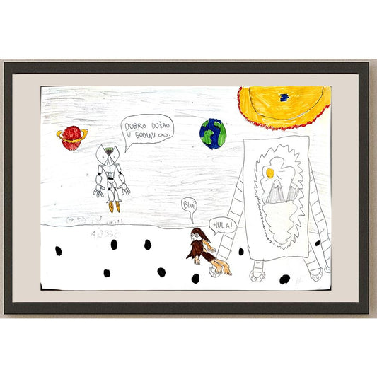 Bogdan Bevdar 29x21cm Orijinal Karikatür BOD04044