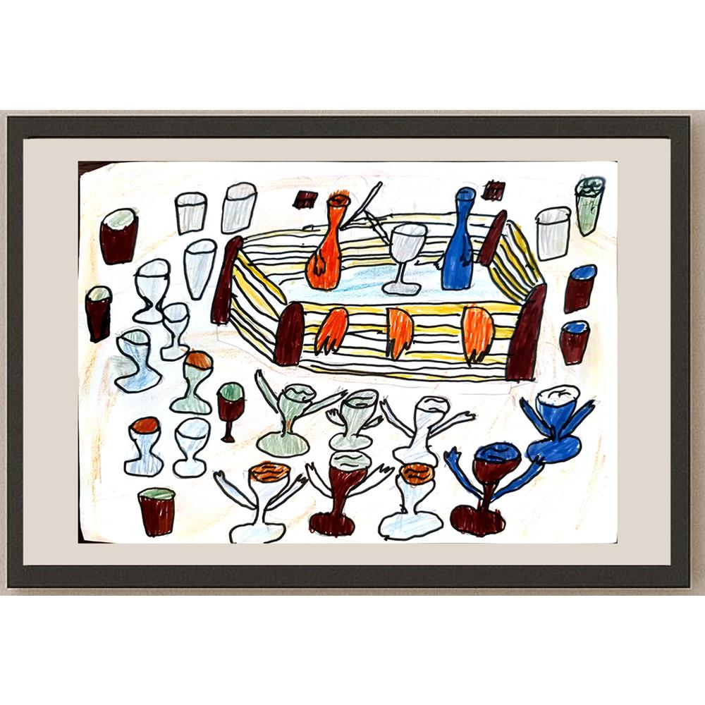 Iva Markovic 29x21cm Orijinal Karikatür BOD04045