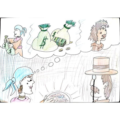 Jovana Sretenovic 29x21cm Orijinal Karikatür BOD04047