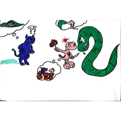 Isidora Arsehijavic 29x21cm Orijinal Karikatür BOD04051