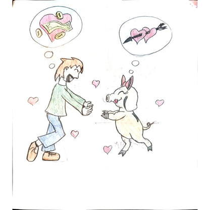 Jovana Sretenovic 23x17cm Orijinal Karikatür BOD04052