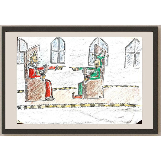 Arsen Lalic 29x21cm Orijinal Karikatür BOD04056