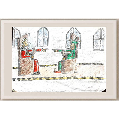 Arsen Lalic 29x21cm Orijinal Karikatür BOD04056