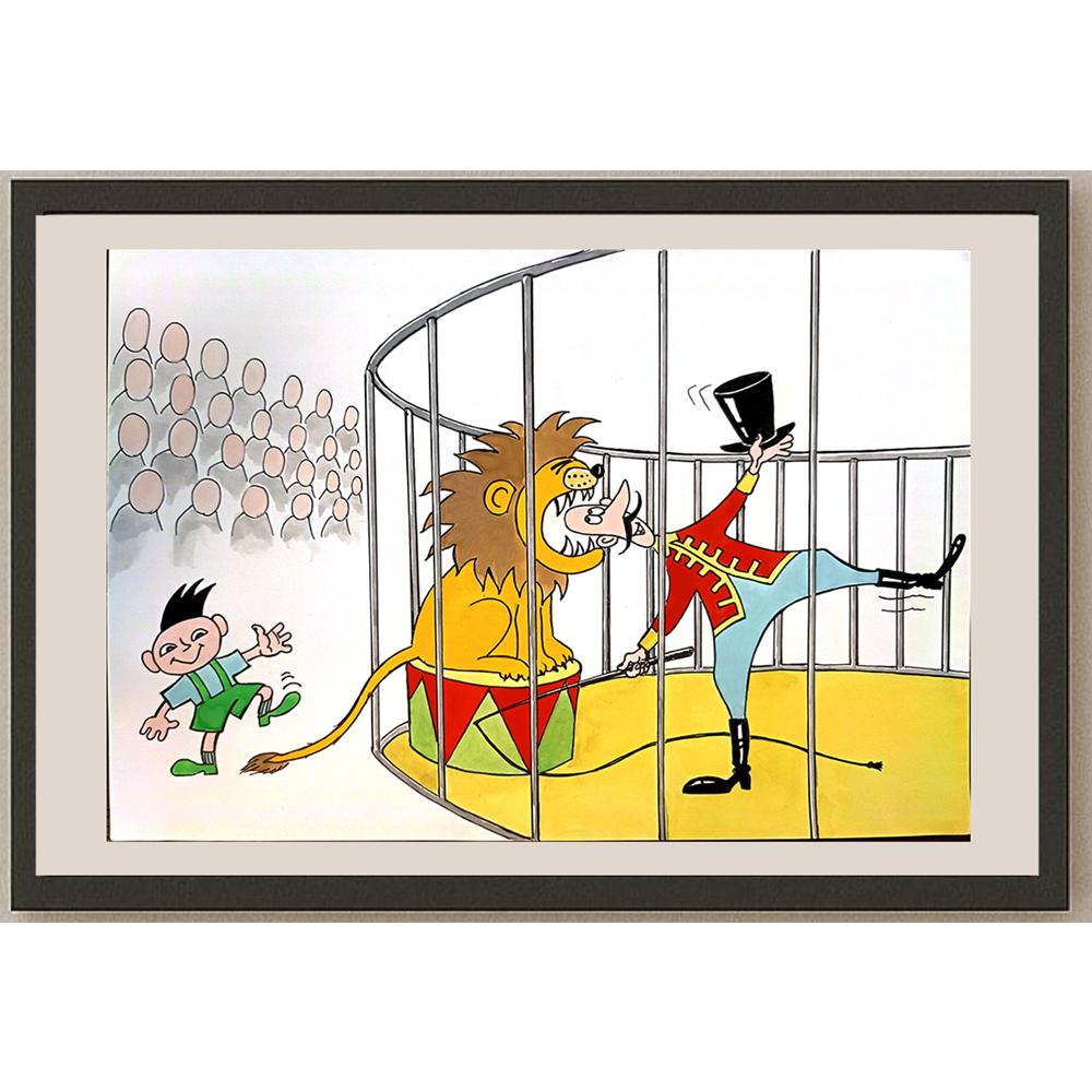 Merkuriev Evgeny 29x21cm Orijinal Karikatür BOD04060