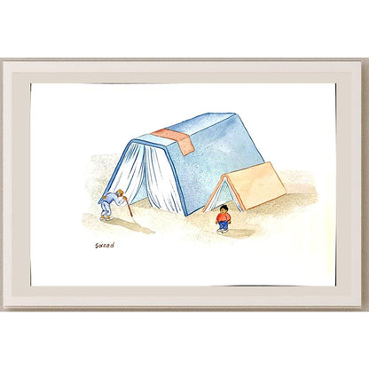 Sadeghi Saeed 43x21cm Orijinal Karikatür BOD04061