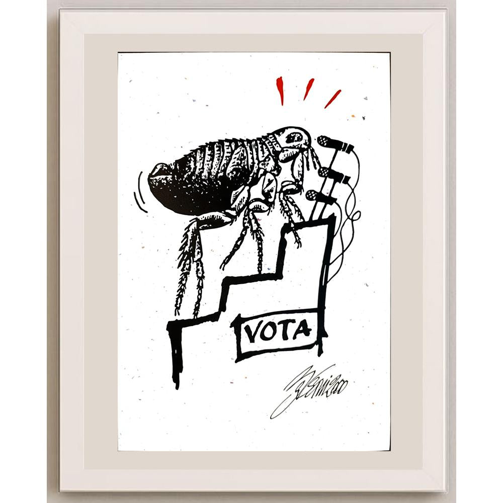 Andrea Bersani 29x21cm Orijinal Karikatür BOD04071