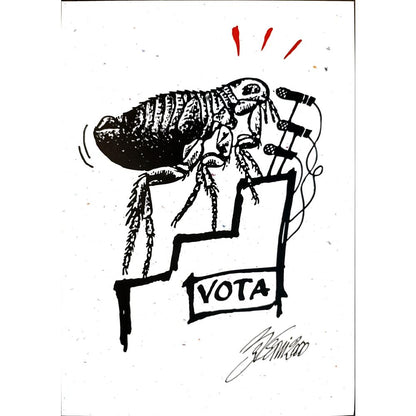 Andrea Bersani 29x21cm Orijinal Karikatür BOD04071