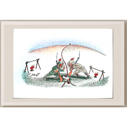 Feng Hui Cang 25x18cm Orijinal Karikatür BOD04076