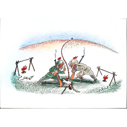 Feng Hui Cang 25x18cm Orijinal Karikatür BOD04076