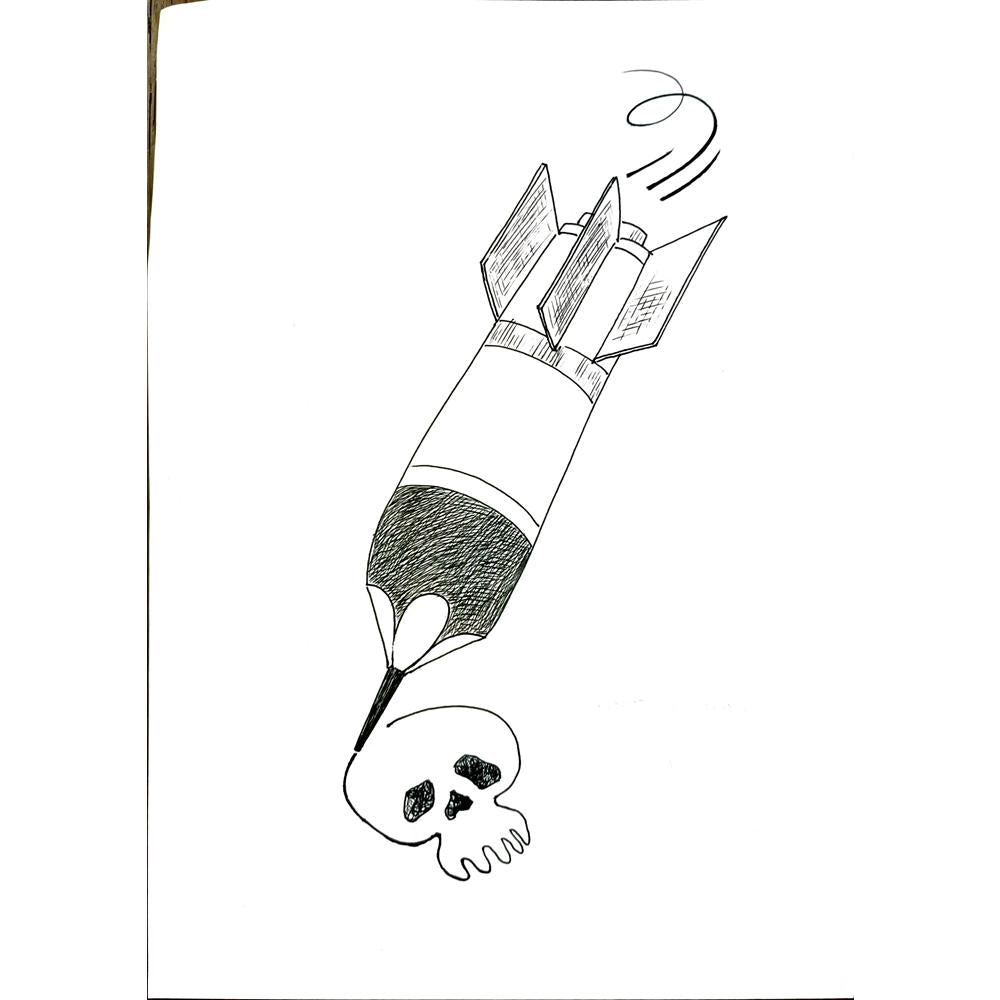 Feng Hui Cang 25x18cm Orijinal Karikatür BOD04078