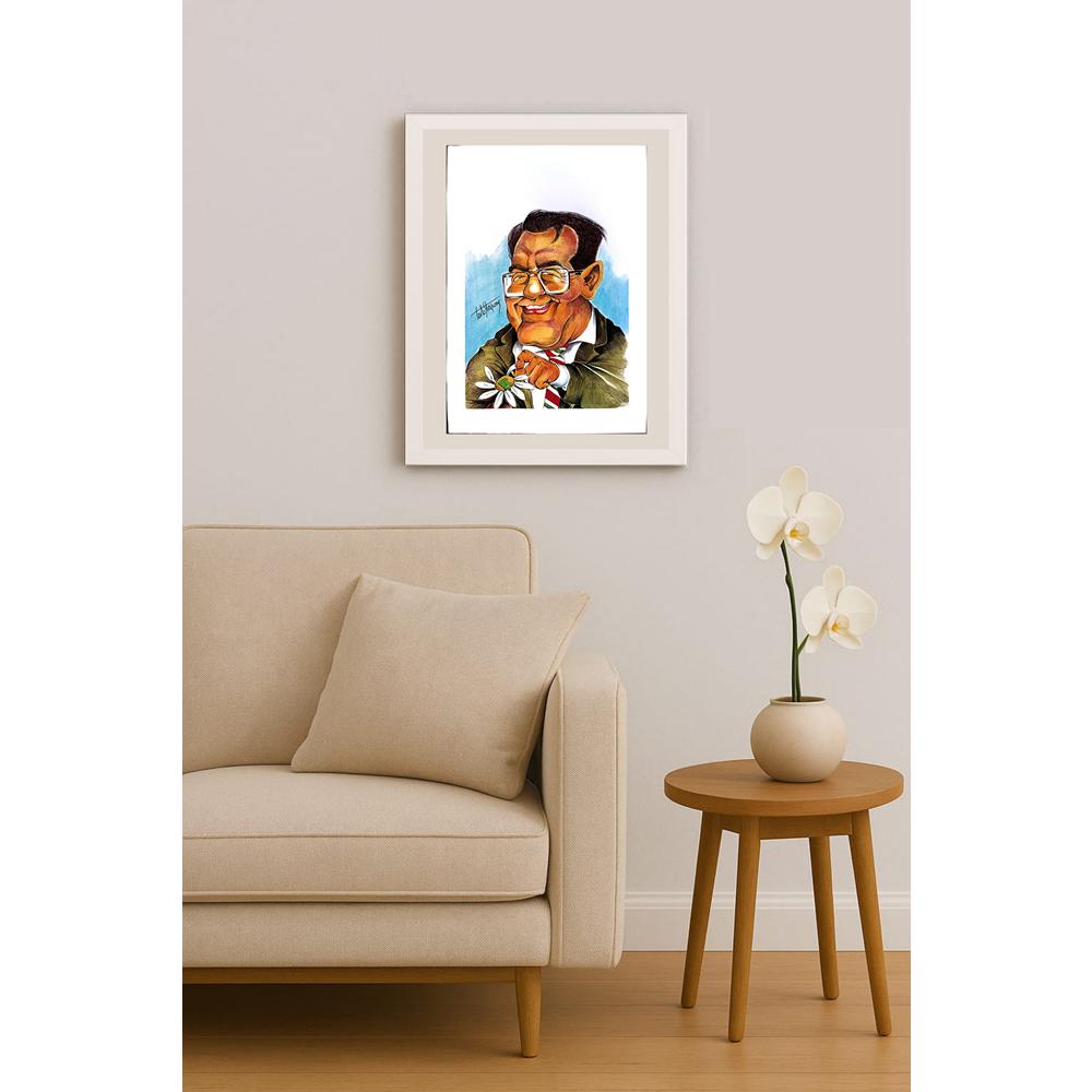 Carlo Sterpone 29x21cm Orijinal Karikatür BOD04088