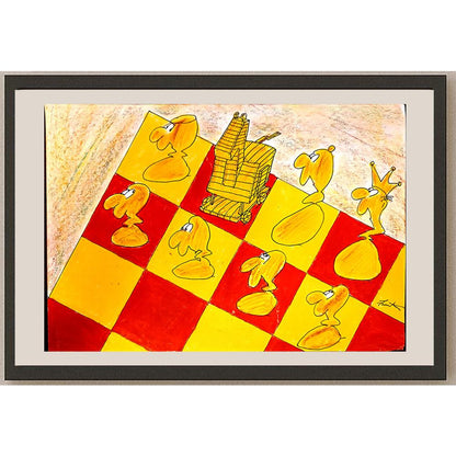 Bartis Silviu 29x21cm Orijinal Karikatür BOD04096