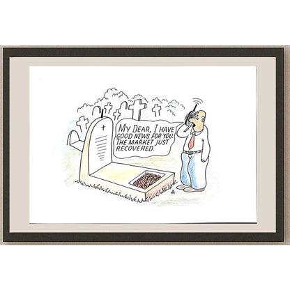 Alexei Talimonov 29x21cm Orijinal Karikatür BOD04099