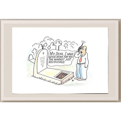 Alexei Talimonov 29x21cm Orijinal Karikatür BOD04099