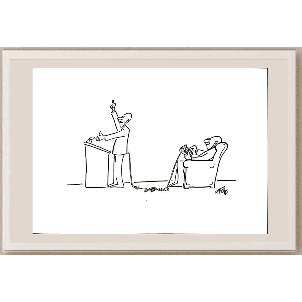 Kresimir Filipan 29x21cm Orijinal Karikatür BOD04101