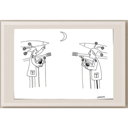 Stanko Zmazek 29x21cm Orijinal Karikatür BOD04103