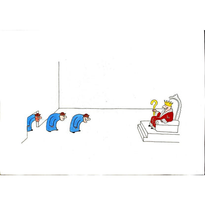 Wang Zhu Hua 29x21cm Orijinal Karikatür BOD04104