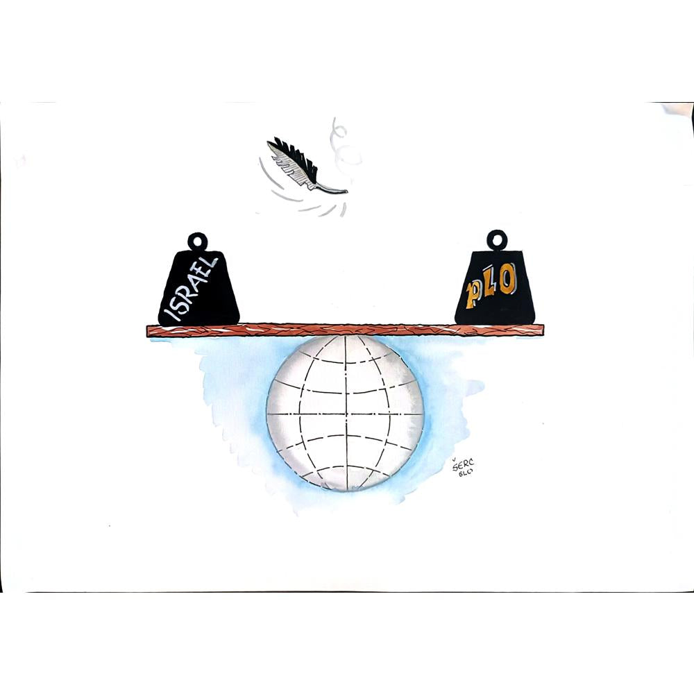 Stanko Serr 35x25cm Orijinal Karikatür BOD04109