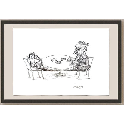Meerov Vladimir 33x23cm Orijinal Karikatür BOD04114