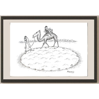 Meerov Vladimir 33x23cm Orijinal Karikatür BOD04115