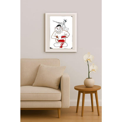 Kayoko Sugama 38x28cm Orijinal Karikatür BOD04129