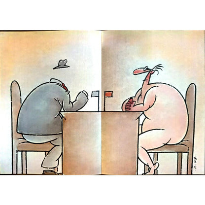 Dachuan Xia 29x21cm Orijinal Karikatür BOD04131