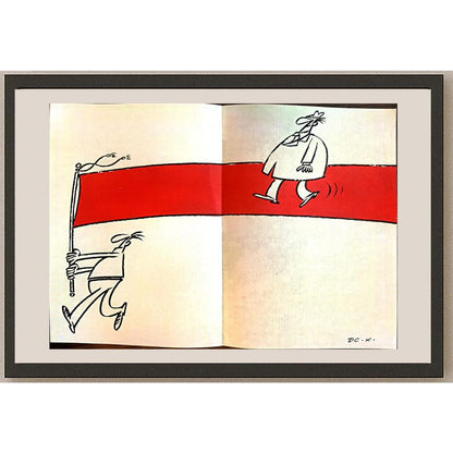 Dachuan Xia 29x21cm Orijinal Karikatür BOD04132