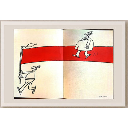 Dachuan Xia 29x21cm Orijinal Karikatür BOD04132