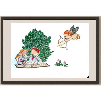 Ma Heng Chao 27x20cm Orijinal Karikatür BOD04144