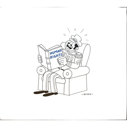 Danny De Haes 27x24cm Orijinal Karikatür BOD04165