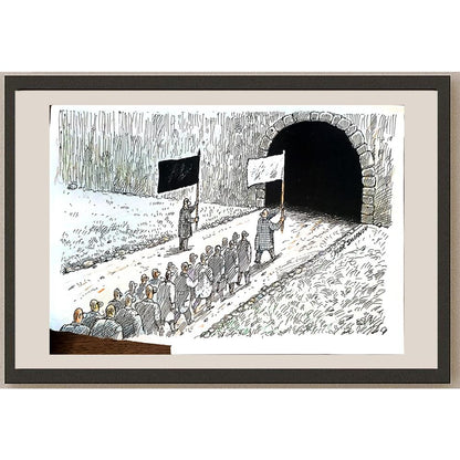 Igor Smirnov 29x21cm Orijinal Karikatür BOD04187