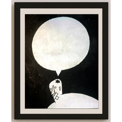 Wang Huimin 21x16cm Orijinal Karikatür BOD04211