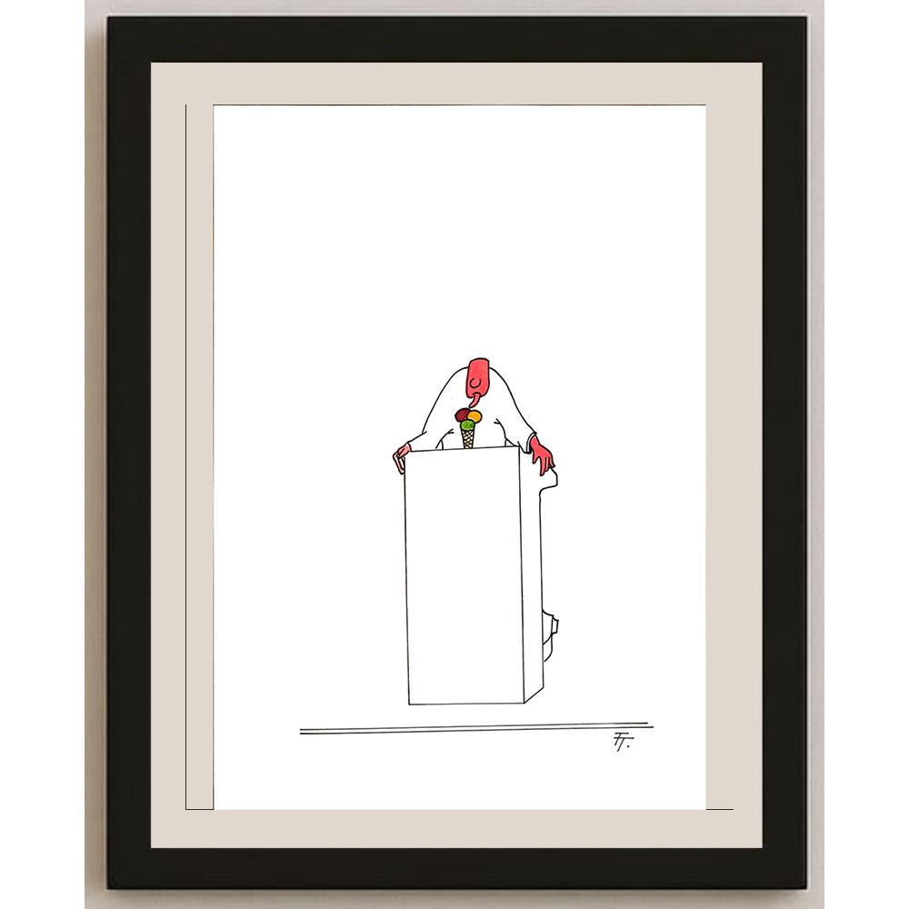Tomas Trunecek 29x21cm Orijinal Karikatür BOD04217