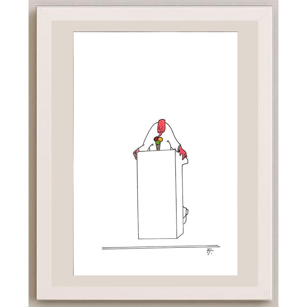 Tomas Trunecek 29x21cm Orijinal Karikatür BOD04217