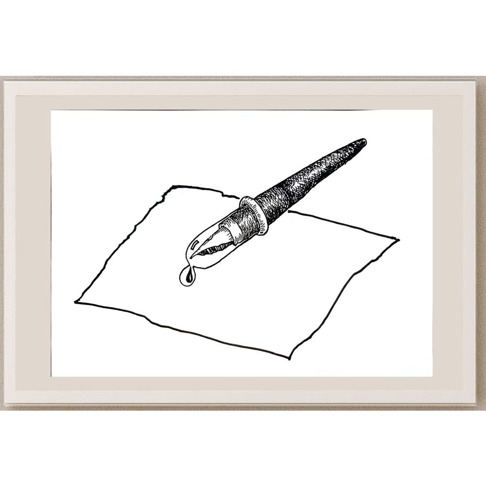 Xiao Cheng Sen 29x21cm Orijinal Karikatür BOD04224