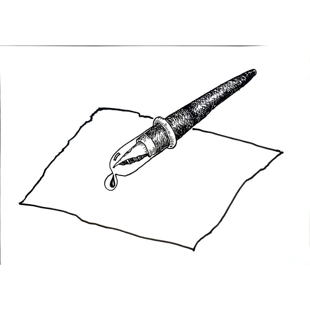 Xiao Cheng Sen 29x21cm Orijinal Karikatür BOD04224