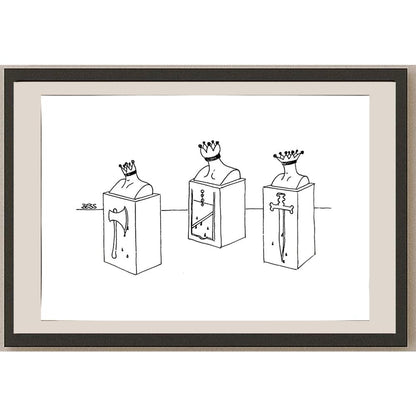 Winfried Besslich 29x21cm Orijinal Karikatür BOD04233