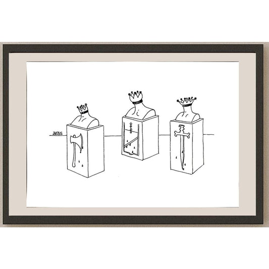 Winfried Besslich 29x21cm Orijinal Karikatür BOD04233