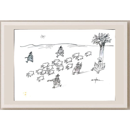 Pavel Constantin 29x21cm Orijinal Karikatür BOD04251