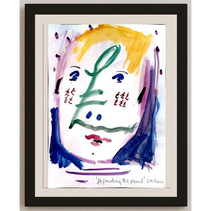 S M 29x21cm Orijinal Karikatür BOD04255