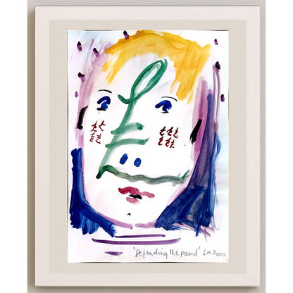 S M 29x21cm Orijinal Karikatür BOD04255