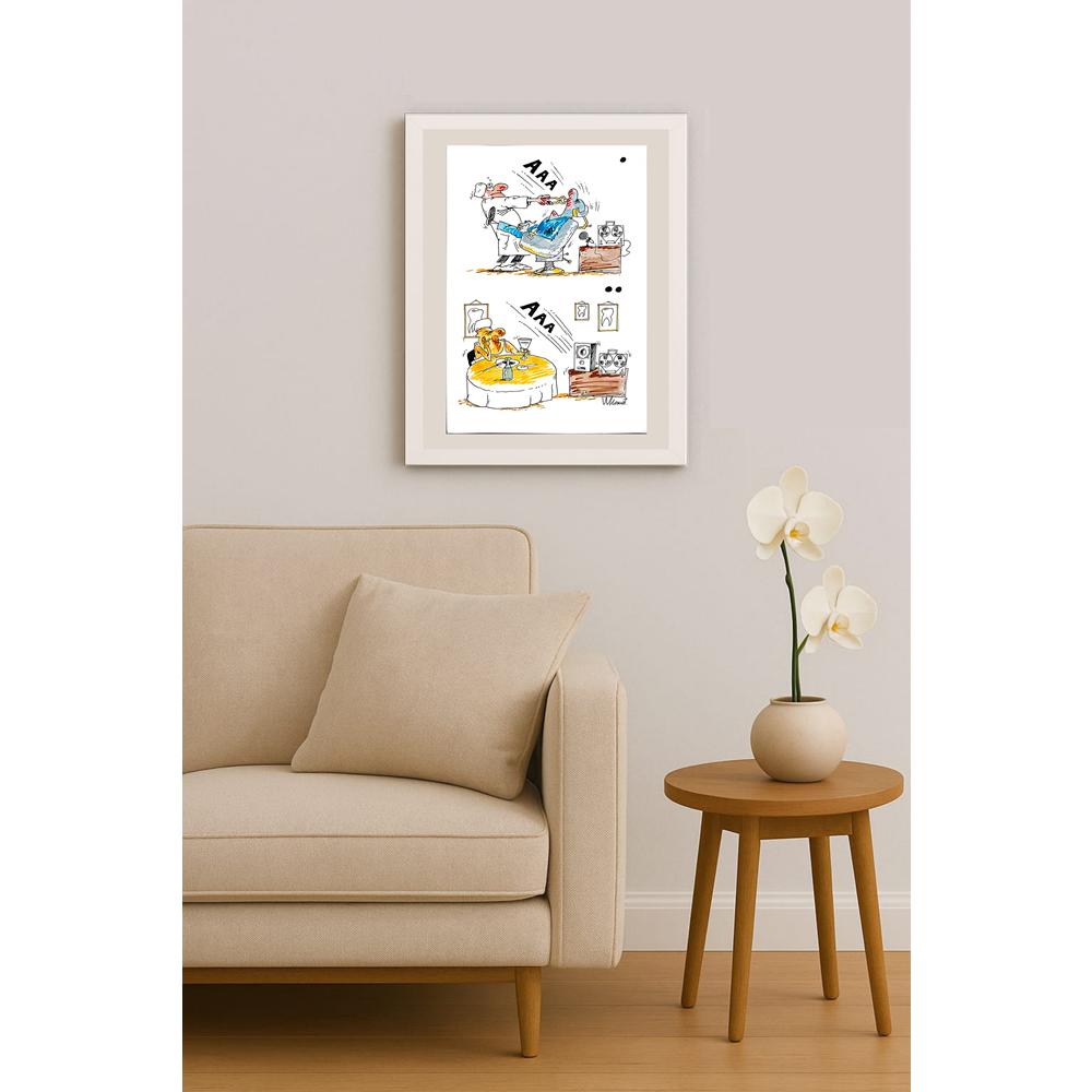 Valery Momot 29x21cm Orijinal Karikatür BOD04283