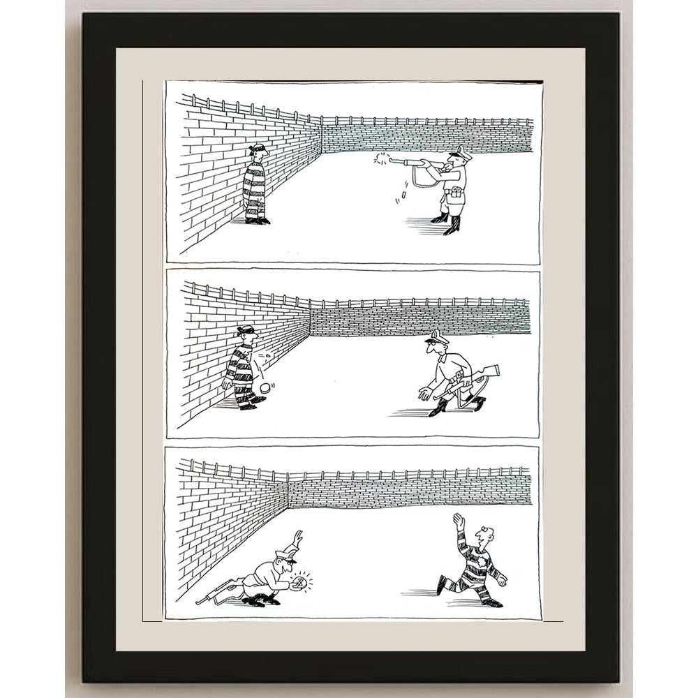 Ye Ting 29x21cm Orijinal Karikatür BOD04292