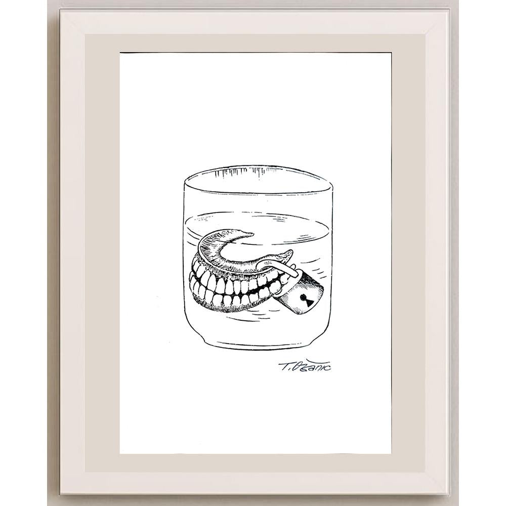 Tomislav Ozanic 29x21cm Orijinal Karikatür BOD04296